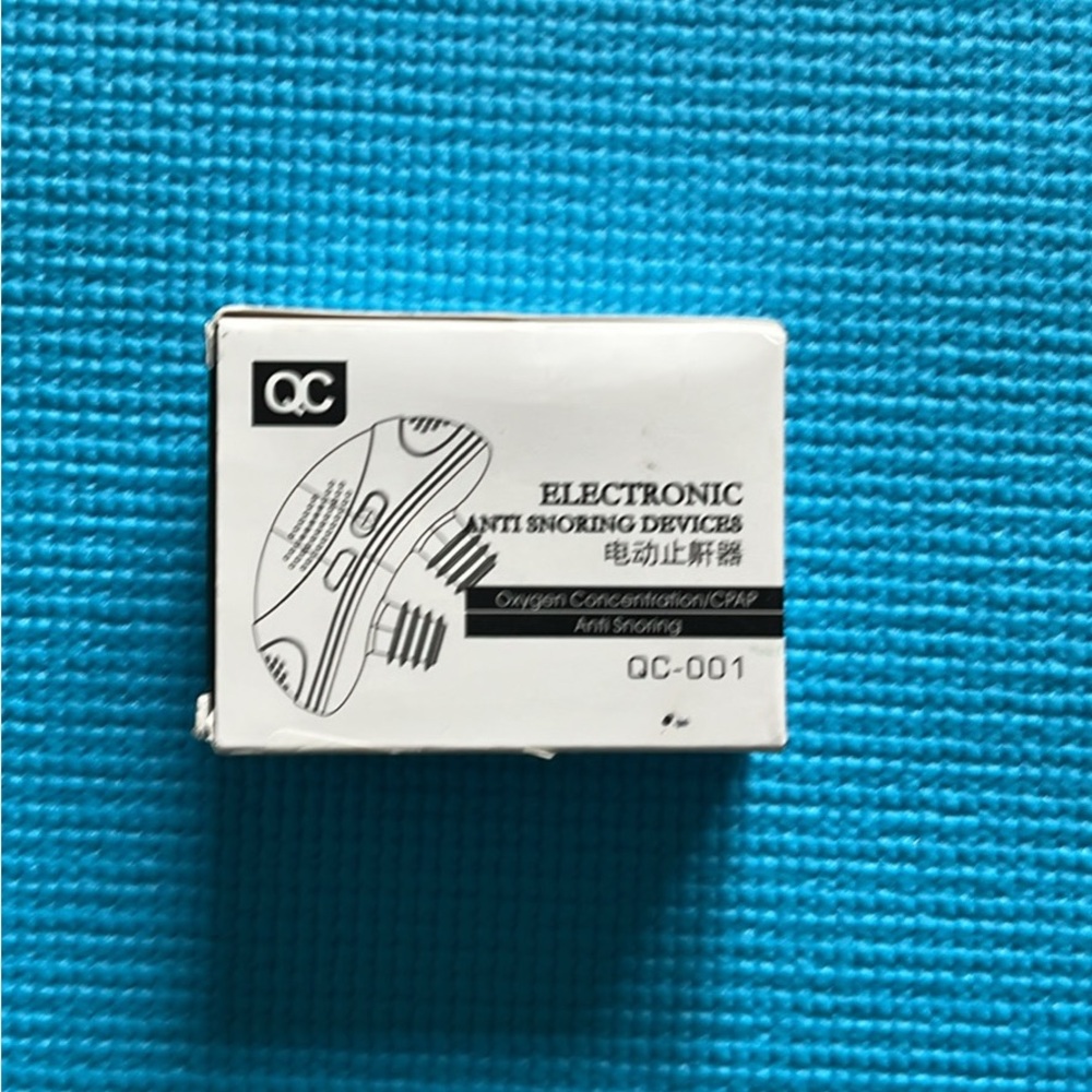 Electronic Anti-Snoring Device - White NWOT
